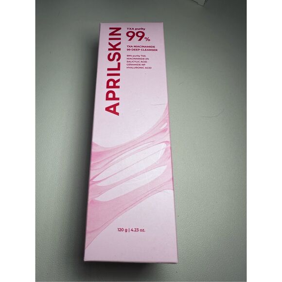 APRILSKIN TXA Niacinamide 99 Pore Care Pink Bubble Gum Deep Cleanser 120g - Picture 1 of 7